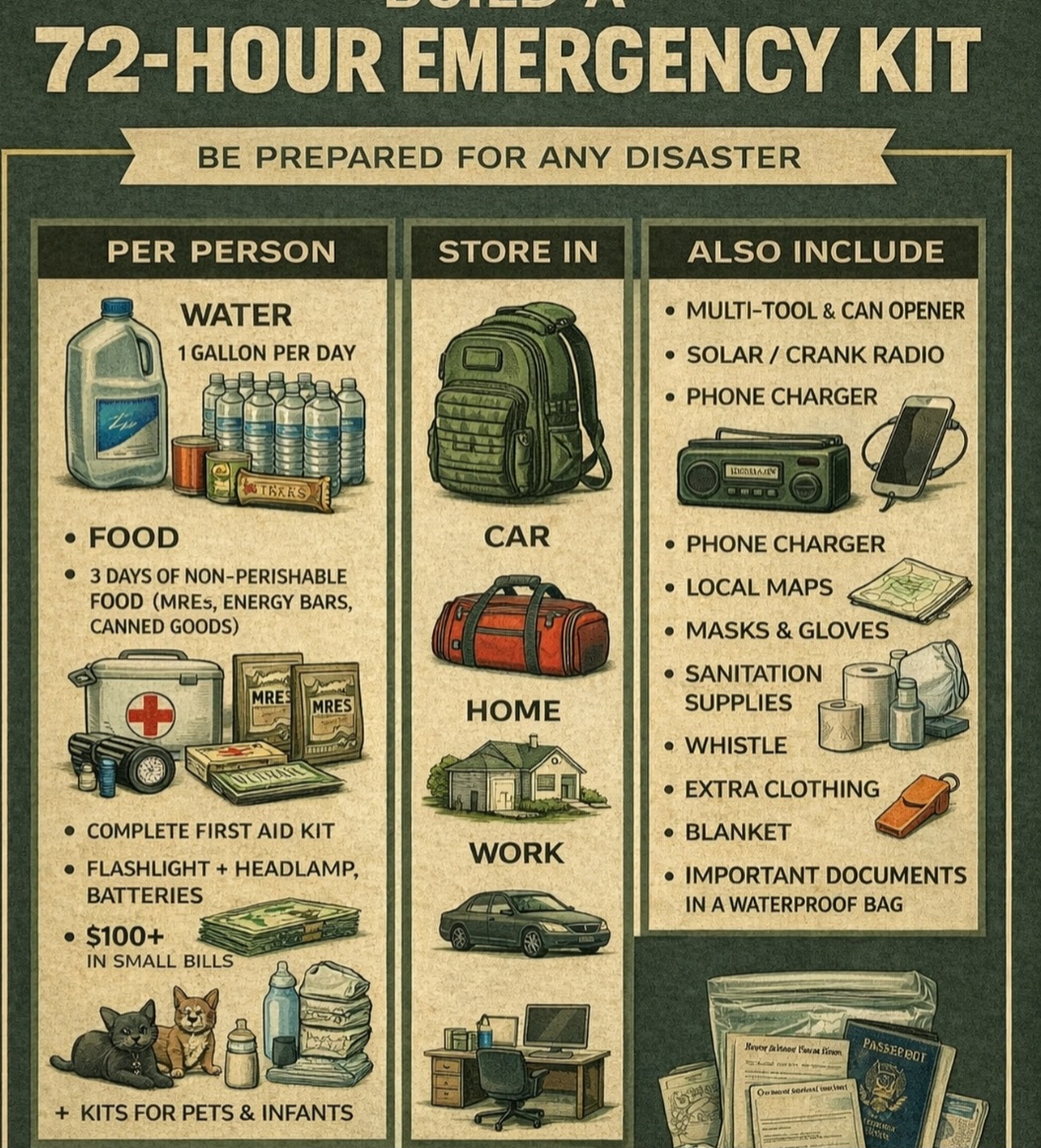How to Build a 72-Hour Emergency Kit (UK Checklist)