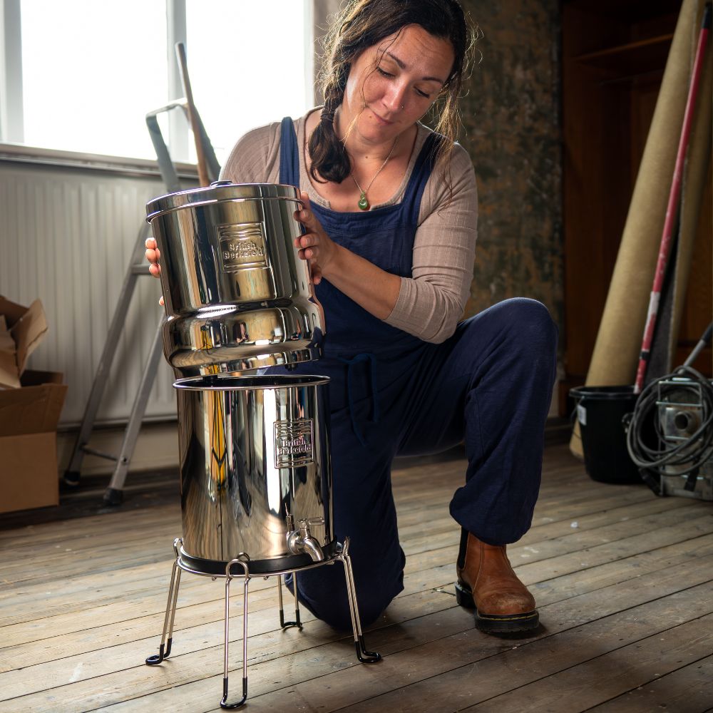 British Berkefeld Stainless Steel Gravity System — 8.5L — view 4