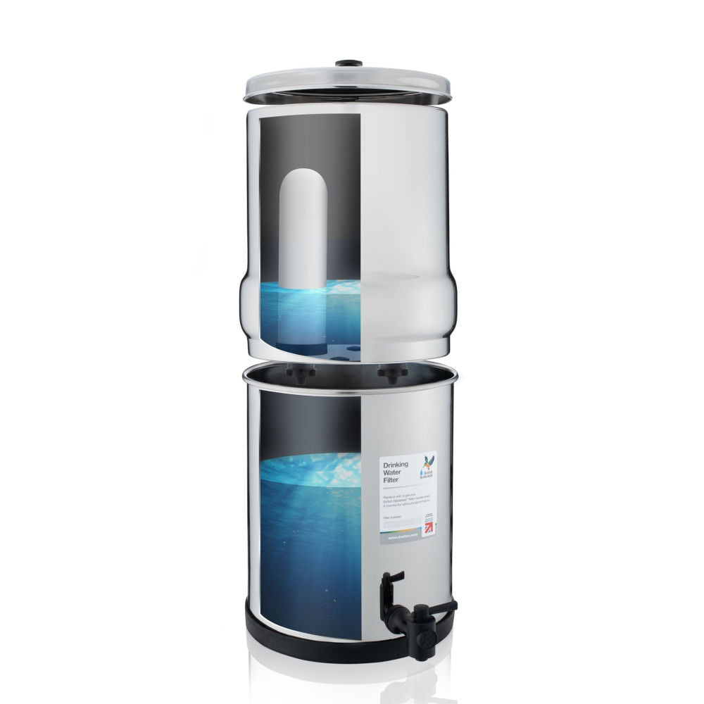 British Berkefeld Stainless Steel Gravity System — 8.5L — view 5