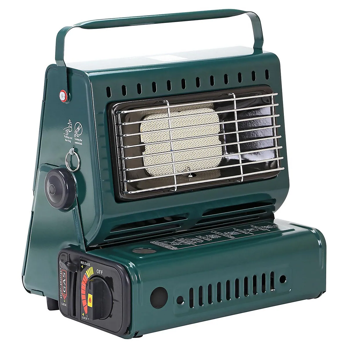Taylor & Brown Portable Gas Heater — Auto Ignition, Temp Control
