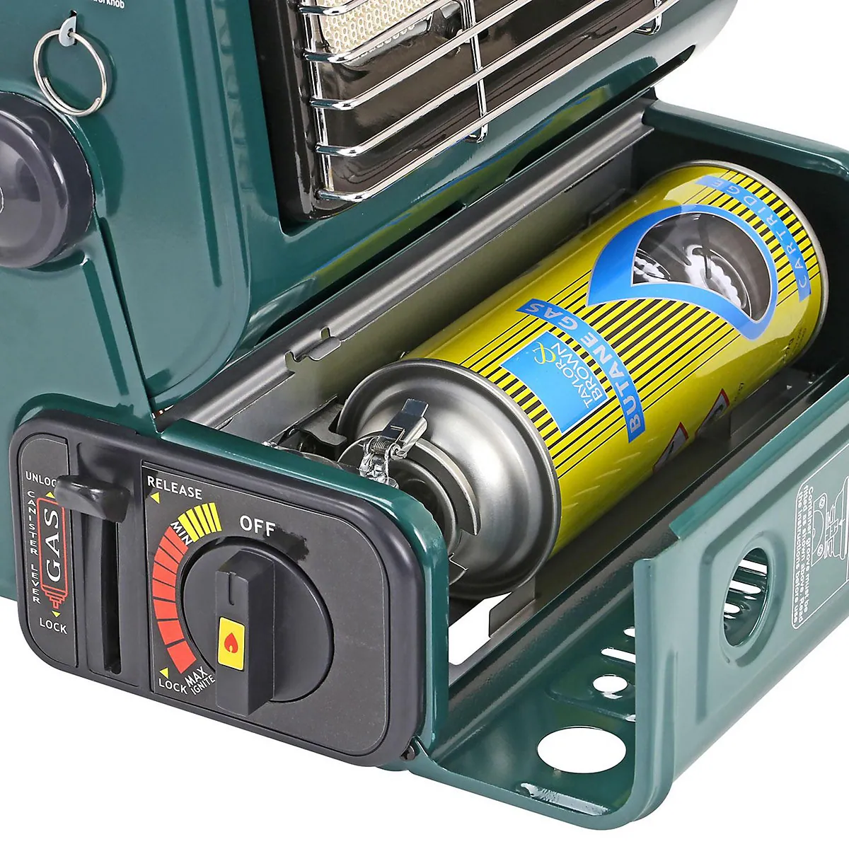 Taylor & Brown Portable Gas Heater — Auto Ignition, Temp Control — view 8