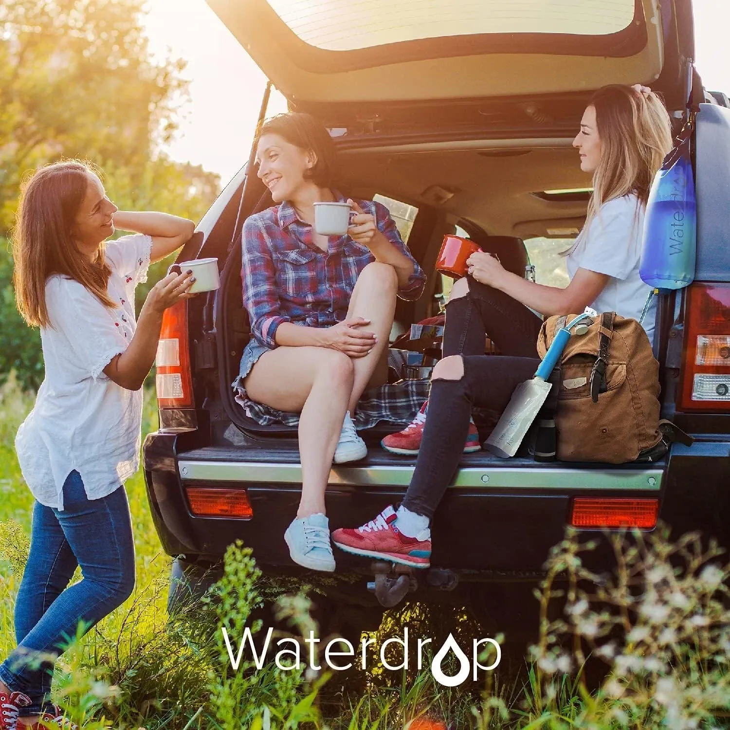 Waterdrop Personal Water Filter Straw with Gravity Bag — view 9