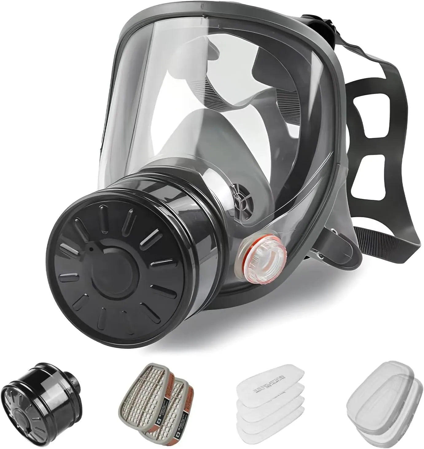 sykua Full Face Gas Mask — Nuclear & Chemical, 40mm