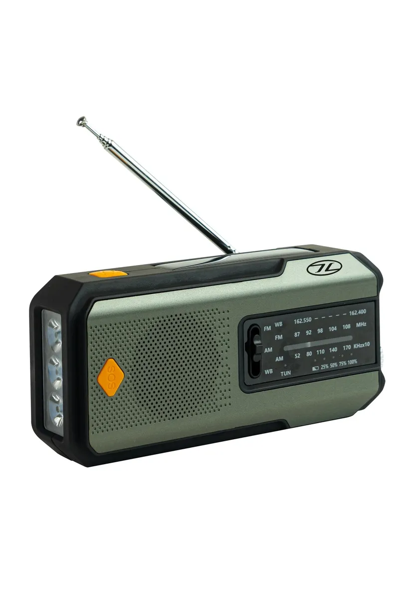 Highlander Survival Emergency Hub — Radio, Power Bank & Torch — view 2