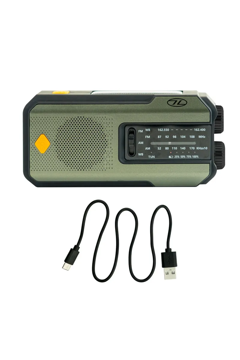 Highlander Survival Emergency Hub — Radio, Power Bank & Torch — view 4