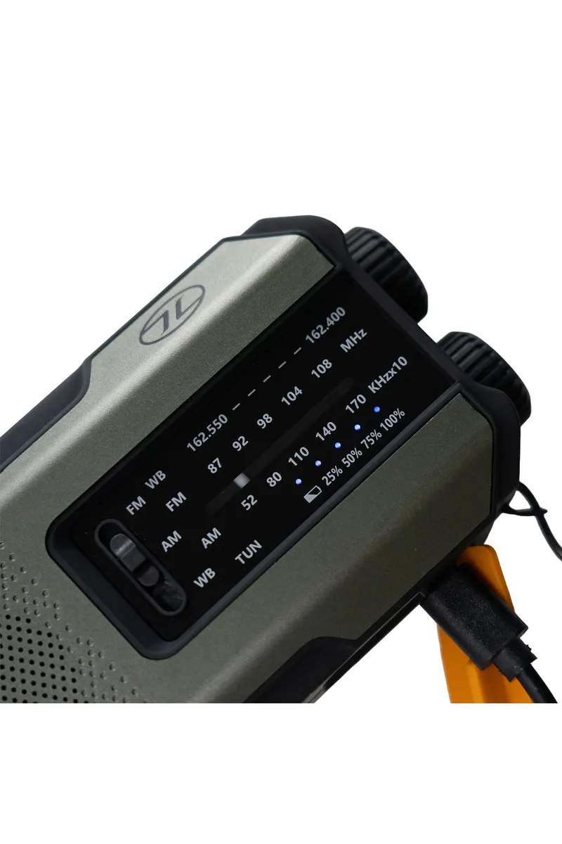 Highlander Survival Emergency Hub — Radio, Power Bank & Torch — view 5