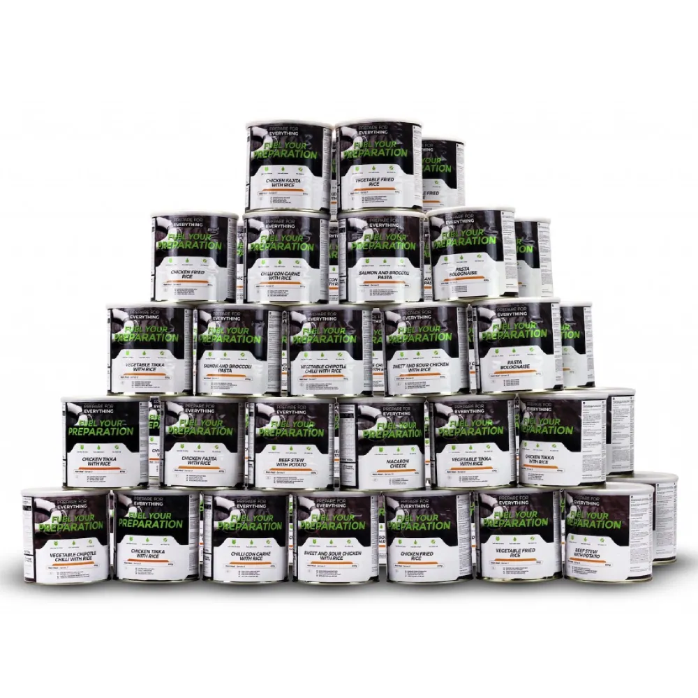 6 Month Family Pack — 4 Person Emergency Food Store