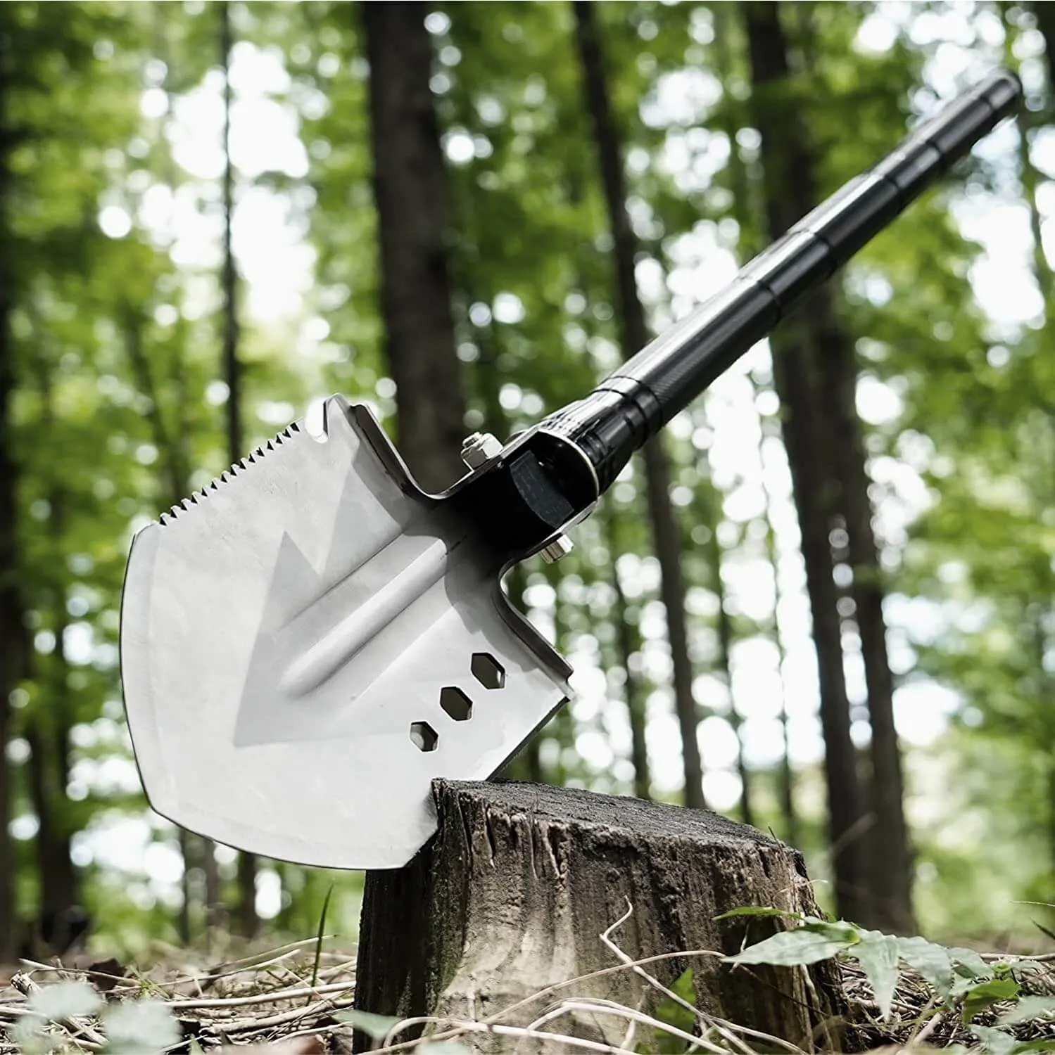 iToolMax 25-in-1 Survival Multi-Tool Shovel Kit — view 7