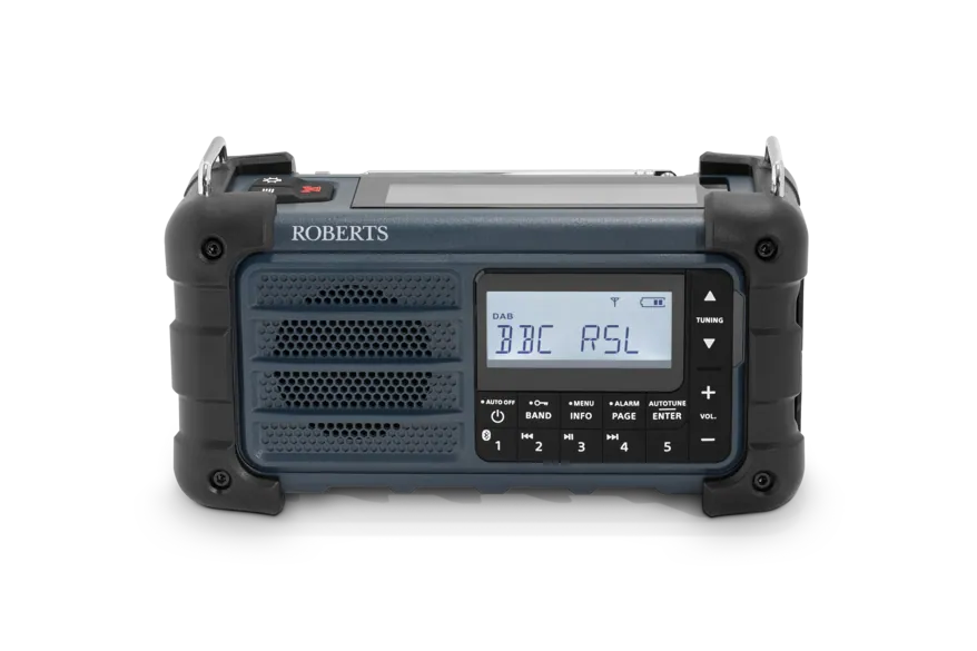Roberts SOLARDAB99 Solar & Wind-Up DAB/DAB+/FM Radio — view 2