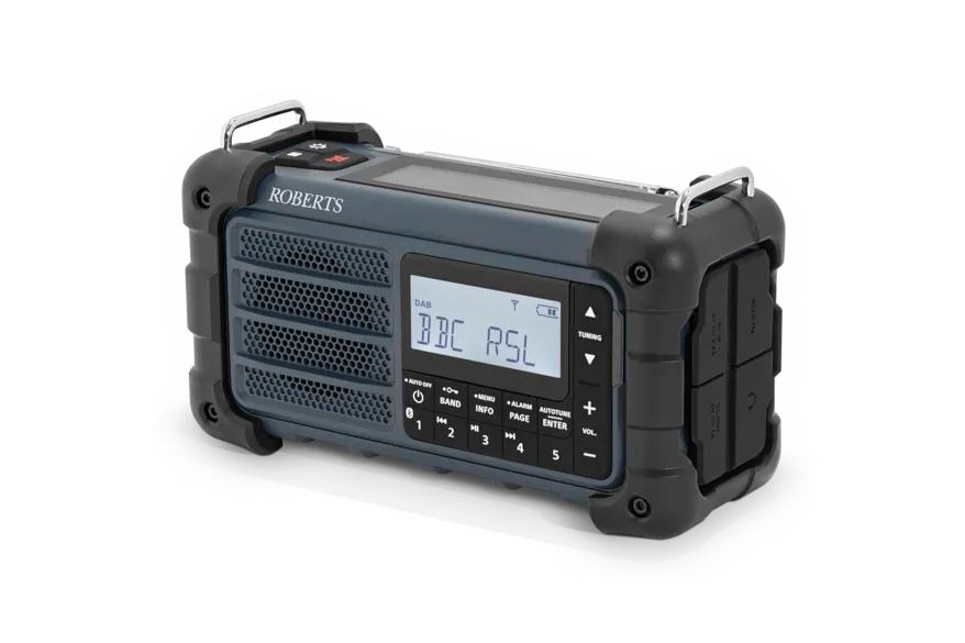 Roberts SOLARDAB99 Solar & Wind-Up DAB/DAB+/FM Radio