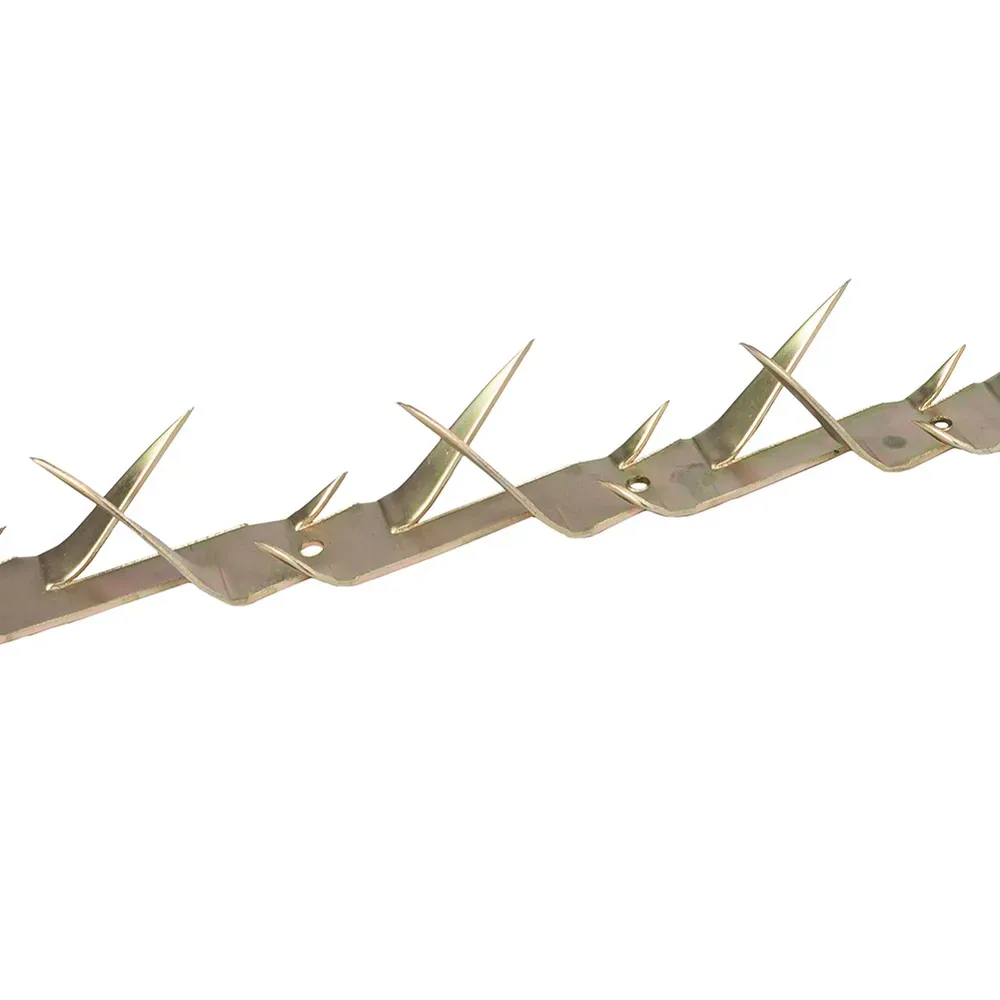 Sharktooth Anti-Climb Barrier Top 1.45m — Zinc-Plated