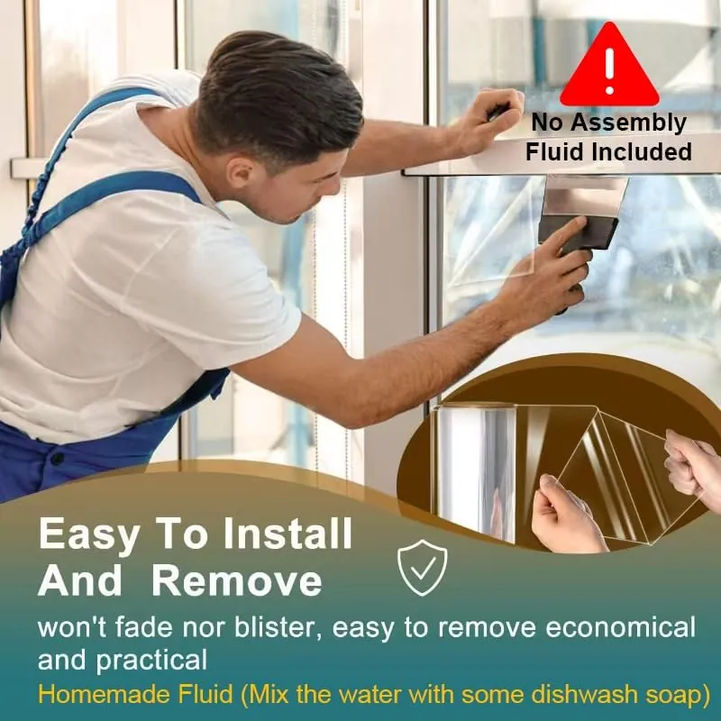 8-Mil Security & Safety Window Film — Shatterproof — view 3